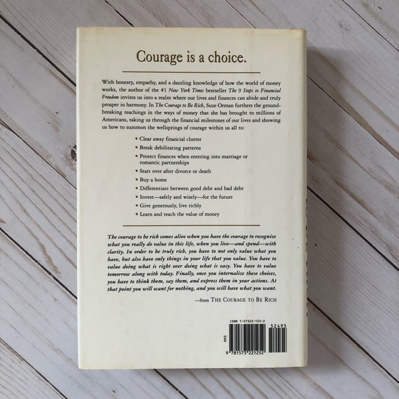 The Courage to Be Rich by Suze Orman - Picture 2 of 2